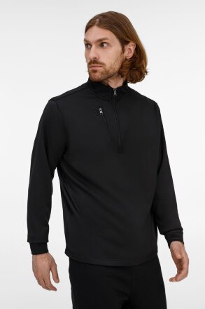 Толстовка унисекс Hike Klondike, черная Толстовка унисекс Hike Klondike, черная