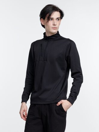 Толстовка унисекс Hike Klondike, черная Толстовка унисекс Hike Klondike, черная