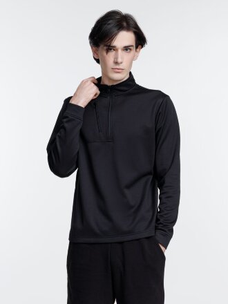 Толстовка унисекс Hike Klondike, черная Толстовка унисекс Hike Klondike, черная