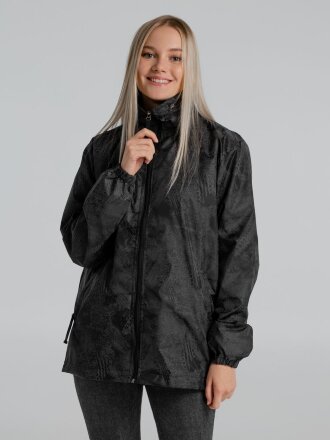 Ветровка светоотражающая Finvind, темно-серая Ветровка светоотражающая Finvind, темно-серая