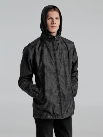 Ветровка светоотражающая Finvind, темно-серая Ветровка светоотражающая Finvind, темно-серая