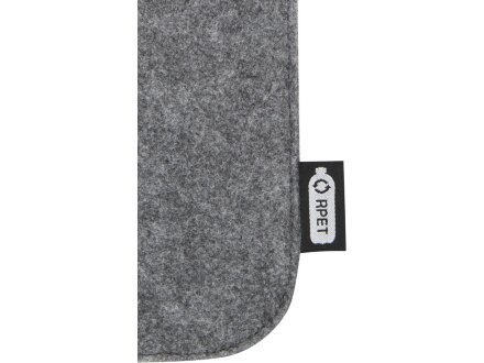 Чехол для очков Felta из материалов, переработанных согласно стандарту GRS, средне-серый