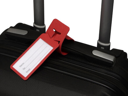 Багажная бирка Favor, красный Багажная бирка Favor, красный