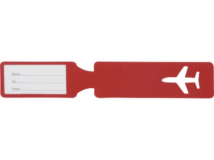 Багажная бирка Favor, красный Багажная бирка Favor, красный
