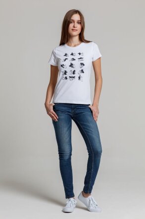 Футболка женская «Неочевидное» Футболка женская «Неочевидное»