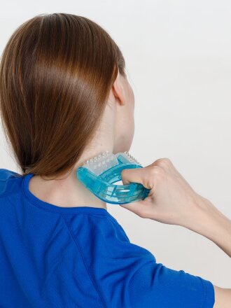 Роликовый ручной массажер Bodyrolla, синий Роликовый ручной массажер Bodyrolla, синий