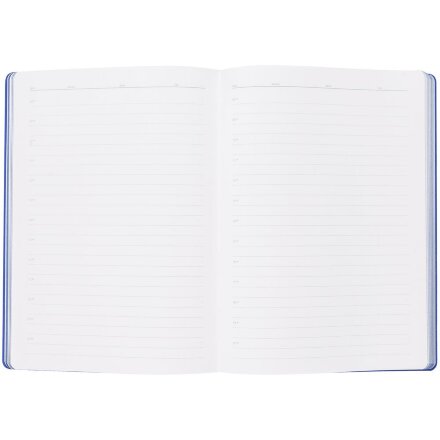 Ежедневник Flexpen, недатированный, серебристо-синий Ежедневник Flexpen, недатированный, серебристо-синий