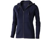Толстовка Arora женская с капюшоном, темно-синий Толстовка Arora женская с капюшоном, темно-синий