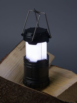 Кемпинговый фонарь с имитацией пламени Lindau Flame, черный Кемпинговый фонарь с имитацией пламени Lindau Flame, черный