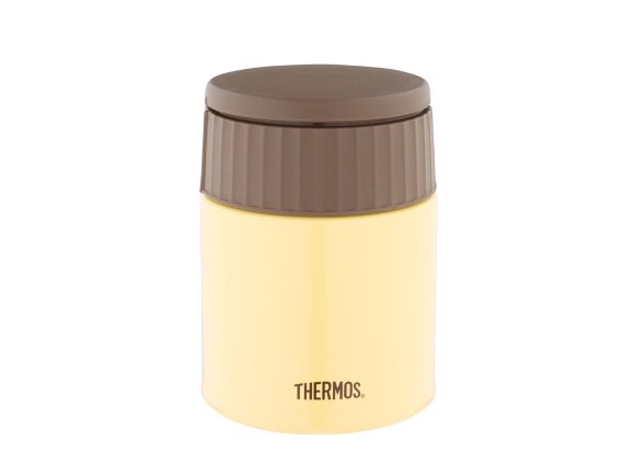 Термос из нерж. стали для еды тм THERMOS JBQ-400-BNN 0.4L, желтый с нанесением логотипа