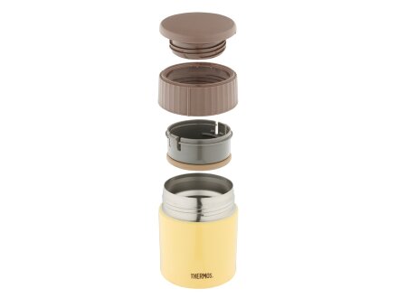 Термос из нерж. стали для еды тм THERMOS JBQ-400-BNN 0.4L, желтый Термос из нерж. стали для еды тм THERMOS JBQ-400-BNN 0.4L, желтый