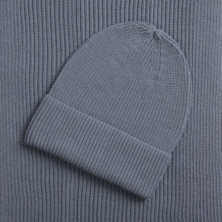 Шапка Nobilis Mono, серая (стальная) Шапка Nobilis Mono, серая (стальная)