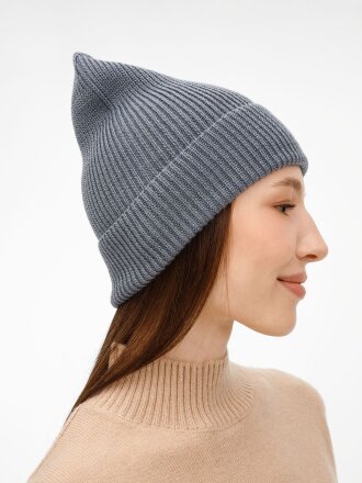 Шапка Nobilis Mono, серая (стальная) Шапка Nobilis Mono, серая (стальная)