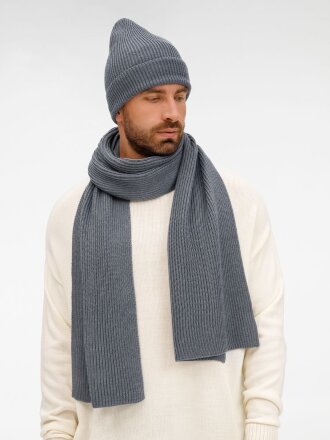 Шапка Nobilis Mono, серая (стальная) Шапка Nobilis Mono, серая (стальная)