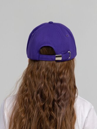 Бейсболка детская Capture Kids, фиолетовая Бейсболка детская Capture Kids, фиолетовая