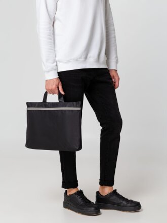 Сумка-папка Simple, черная Сумка-папка Simple, черная