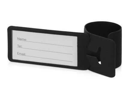 Багажная бирка Favor, черный Багажная бирка Favor, черный