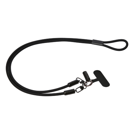 Кабель-ланьярд Voltrix, черный