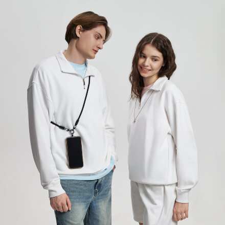 Кабель-ланьярд Voltrix, черный