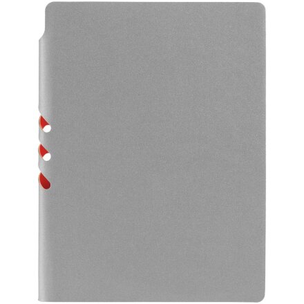 Ежедневник Flexpen, недатированный, серебристо-оранжевый Ежедневник Flexpen, недатированный, серебристо-оранжевый