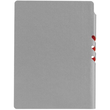 Ежедневник Flexpen, недатированный, серебристо-оранжевый Ежедневник Flexpen, недатированный, серебристо-оранжевый