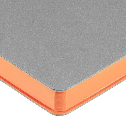 Ежедневник Flexpen, недатированный, серебристо-оранжевый Ежедневник Flexpen, недатированный, серебристо-оранжевый