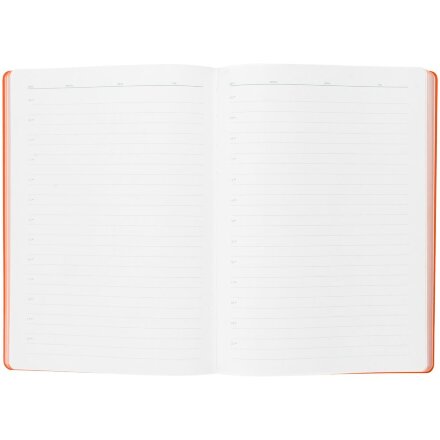 Ежедневник Flexpen, недатированный, серебристо-оранжевый Ежедневник Flexpen, недатированный, серебристо-оранжевый