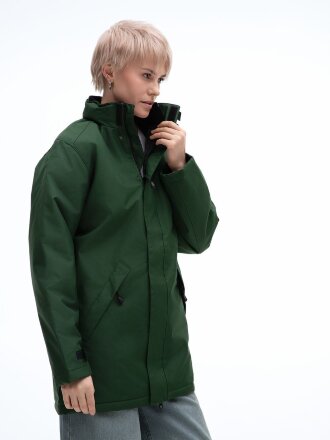 Куртка на стеганой подкладке Robyn, темно-зеленая