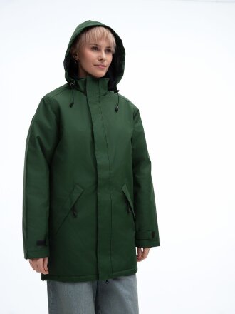 Куртка на стеганой подкладке Robyn, темно-зеленая