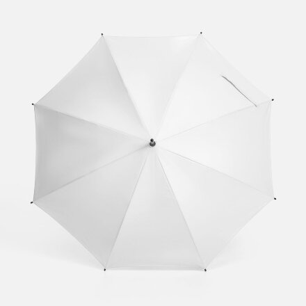 Зонт-трость Standard, белый с серебристым внутри Зонт-трость Standard, белый с серебристым внутри
