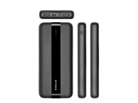 RIVACASE VA2041 (10000 мАч) внешний аккумулятор, черный 12/48 RIVACASE VA2041 (10000 мАч) внешний аккумулятор, черный 12/48