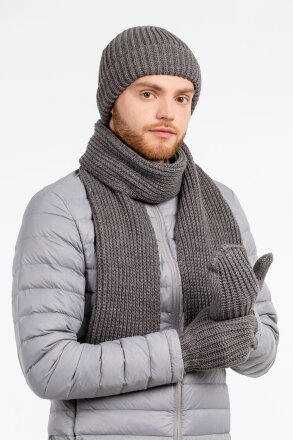 Шарф Nordkapp, серый меланж Шарф Nordkapp, серый меланж