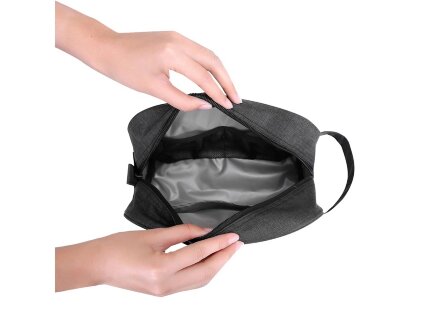 Дорожный несессер District, темно-серый Дорожный несессер District, темно-серый