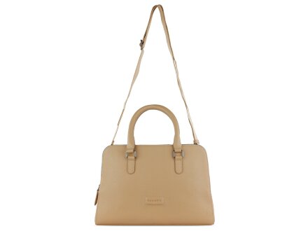 Сумка женская BUGATTI Elsa, песочного цвета, воловья кожа/полиэстер, 32х13х22 см Сумка женская BUGATTI Elsa, песочного цвета, воловья кожа/полиэстер, 32х13х22 см