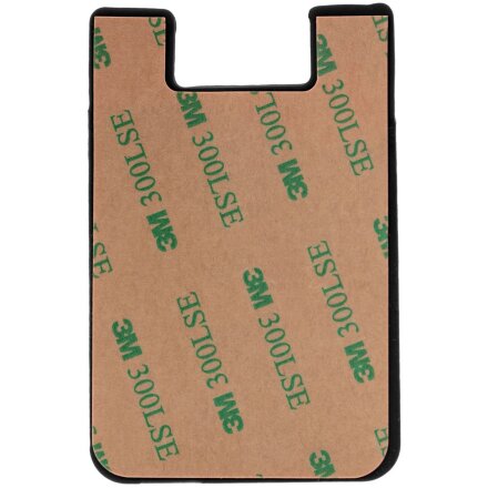 Чехол для карты на телефон Shelley, черный Чехол для карты на телефон Shelley, черный