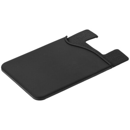 Чехол для карты на телефон Shelley, черный Чехол для карты на телефон Shelley, черный