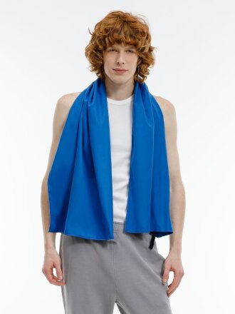 Полотенце спортивное Snaab, синее Полотенце спортивное Snaab, синее