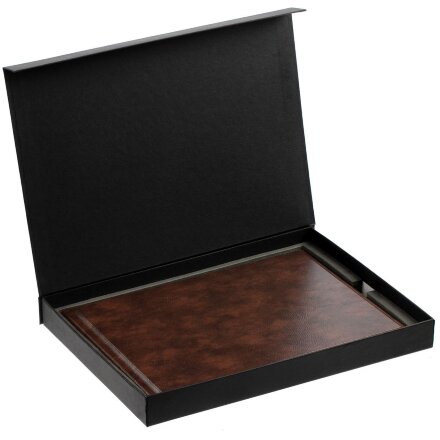 Коробка Roomy с ложементом для плакетки, черная Коробка Roomy с ложементом для плакетки, черная