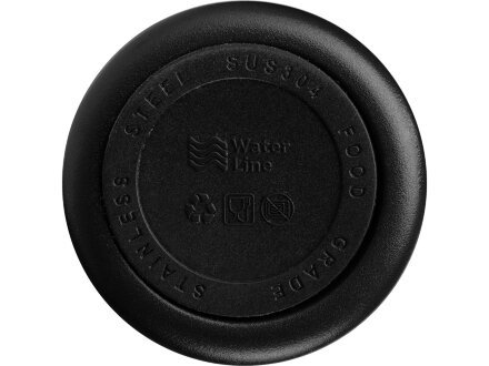 Вакуумная термокружка Waterline с медной изоляцией Bravo, 400 мл, тубус, черный (Р)