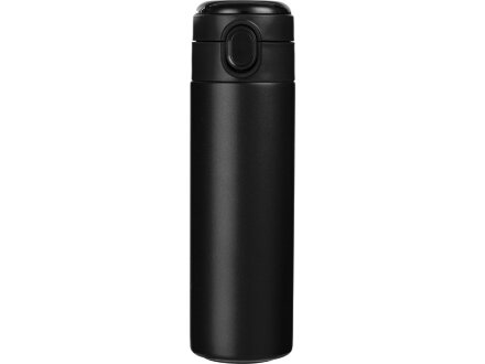 Вакуумная термокружка Waterline с медной изоляцией Bravo, 400 мл, тубус, черный (Р)