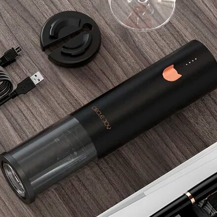 Электрический штопор Circle Joy Electric, черный Электрический штопор Circle Joy Electric, черный