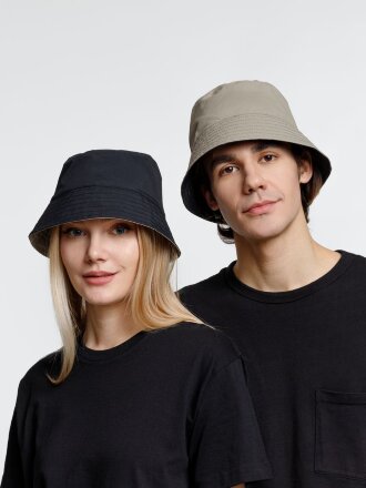 Панама Nylon двусторонняя, черная с хаки Панама Nylon двусторонняя, черная с хаки