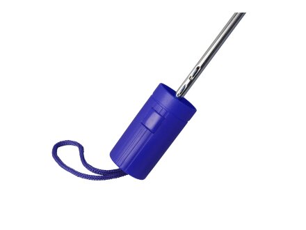 Зонт складной Tulsa, полуавтоматический, 2 сложения, с чехлом, синий Зонт складной Tulsa, полуавтоматический, 2 сложения, с чехлом, синий