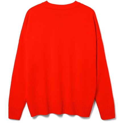 Джемпер оверсайз унисекс Stated в сумке, красный Джемпер оверсайз унисекс Stated в сумке, красный