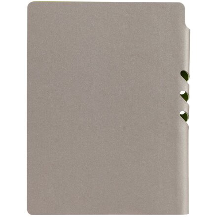 Ежедневник Flexpen, недатированный, серебристо-зеленый Ежедневник Flexpen, недатированный, серебристо-зеленый