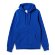 Толстовка на молнии с капюшоном унисекс King, ярко-синяя Толстовка на молнии с капюшоном унисекс King, ярко-синяя