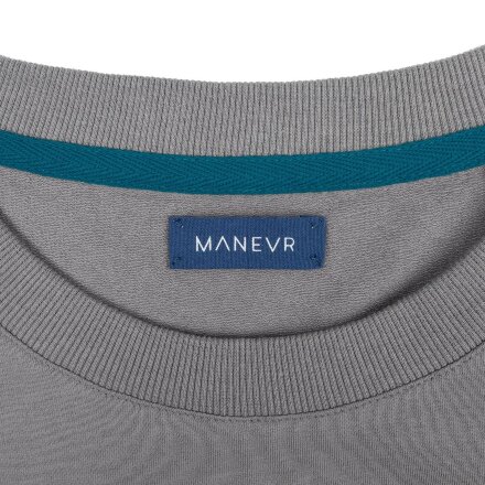 Футболка унисекс Kosmos 1.0, серая Футболка унисекс Kosmos 1.0, серая