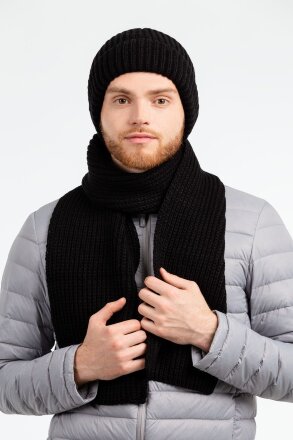 Шарф Nordkapp, черный Шарф Nordkapp, черный