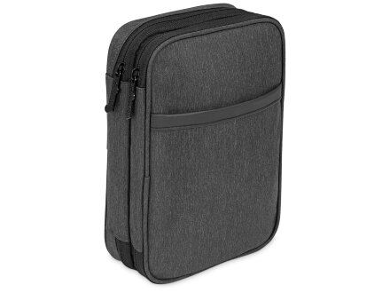 Органайзер для электроники District, темно-серый Органайзер для электроники District, темно-серый