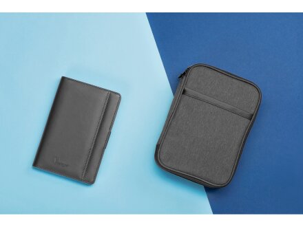 Органайзер для электроники District, темно-серый Органайзер для электроники District, темно-серый